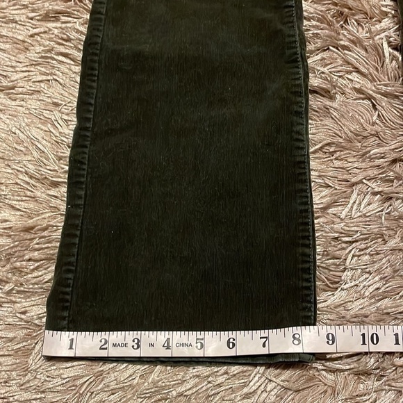 KUT From The Kloth Brown Velour Baby Bootcut Jeans sz 10 - Picture 9 of 9